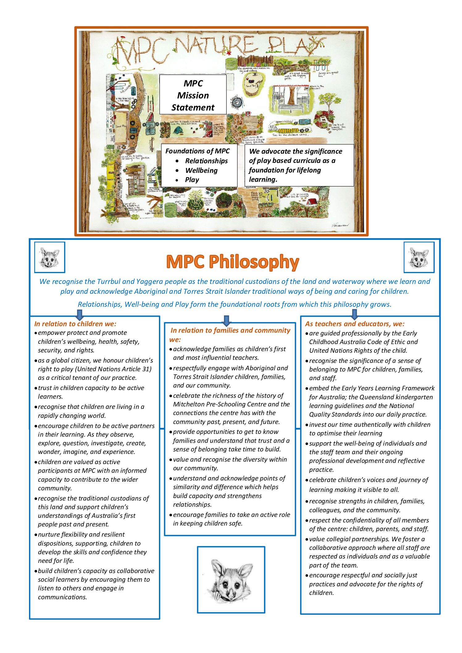 MPC combined Mission Statement Philosophy 2026